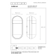 lafabryka.pl CAPSULE Kinkiet - 1xE27 - IP65 - White 29897/01/31 Lucide